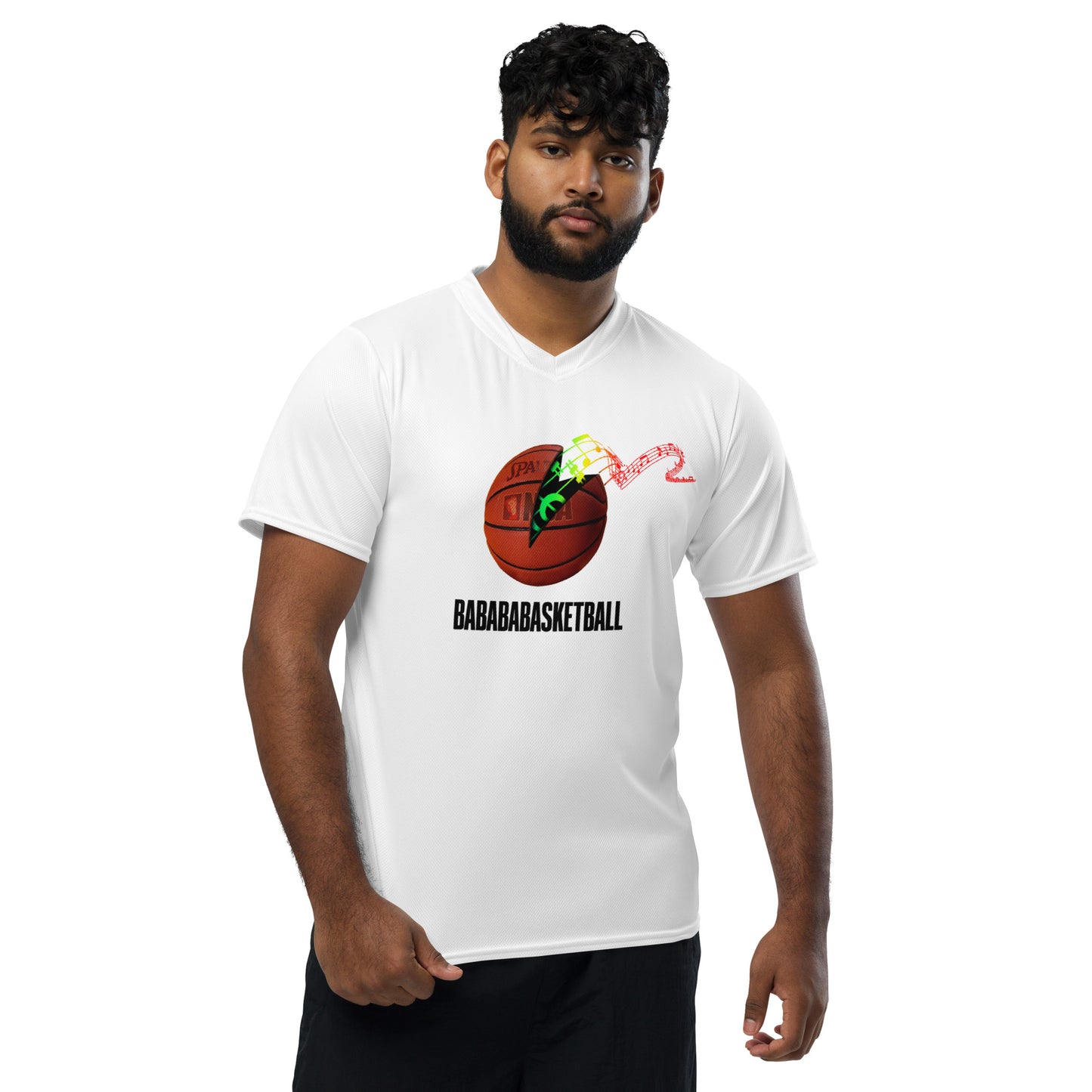 Bababababa Basketball Men’s premium heavyweight tee